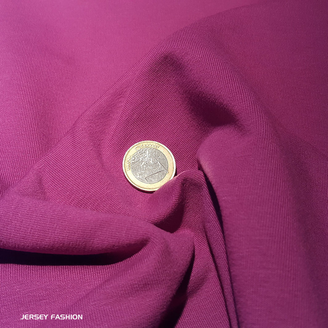 Melankoli fly ekspertise Stretch cotton sweatshirt magenta | Sweatshirt fabrics