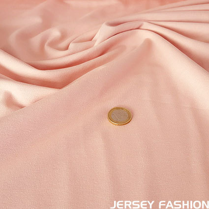 Sweatshirt stretch en coton rose vieux doux