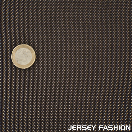 Hilco stretch jacquard fabric "Puntito" | Remnant piece 41cm