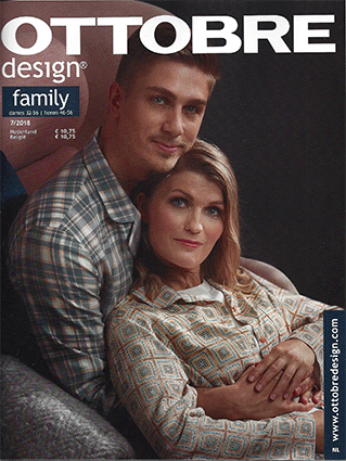 Ottobre Design Family 2018-7 pattern magazine (Dutch issue)