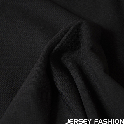 Tissu sweat modal jersey noir - Hilco