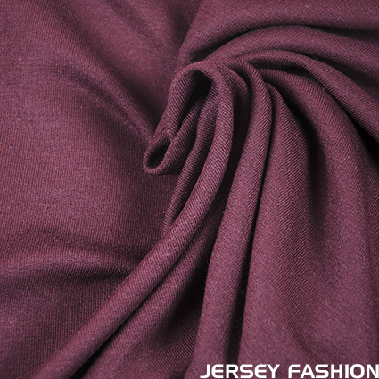 Tissu sweat modal jersey violet moyen - Hilco