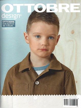 Ottobre Design kid's Fall 2019-4 pattern magazine (Dutch issue)