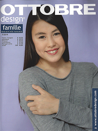 Ottobre Design Famille 2019-7 pattern magazine (French language)