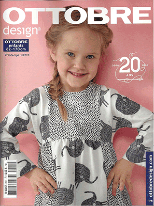 Ottobre Design Enfants Printemps 2020-1 pattern magazine (FRENCH LANGUAGE)