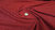 Tissu popeline coton rouge passion - Toptex