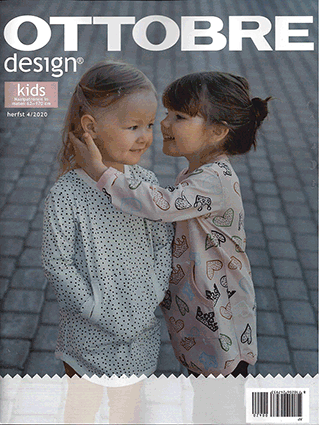 Ottobre Design kid's Fall 2020-4 pattern magazine (Dutch issue)