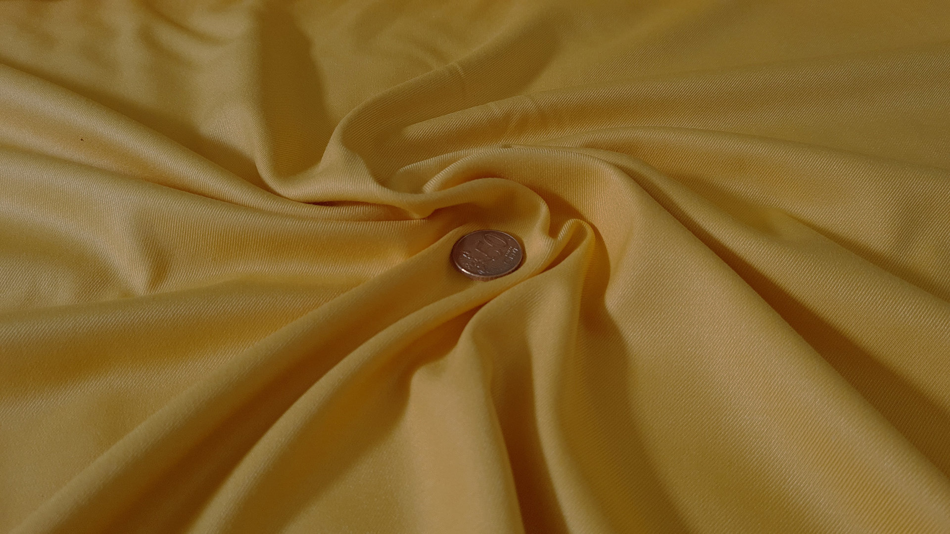 Fabric new wool polyester plain orange crease resistant