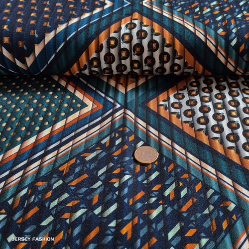Woven viscose crepe fabric "Elaina" - Hilco | Remnant piece 190cm