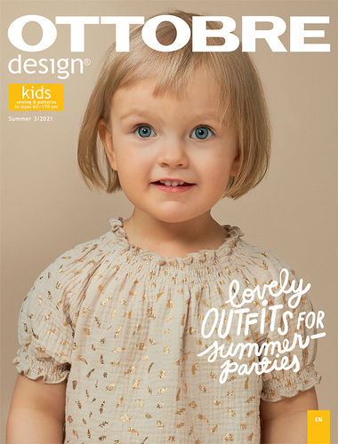 Ottobre Design Enfants, Été 2021-3 pattern magazine (FRENCH LANGUAGE)