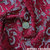 Tissu dentelle tissé "Claribel" rouge chaud - A La Ville Couture