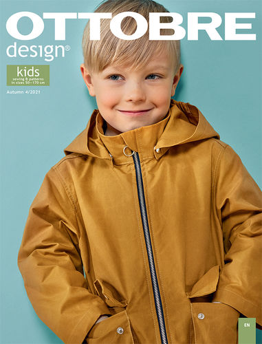 Ottobre Design kid's Fall 2021-4 pattern magazine (Dutch issue)