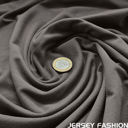 Tencel jersey fabric taupe - Toptex