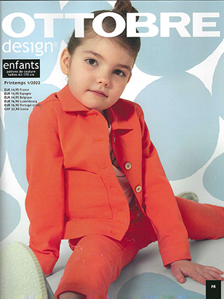Ottobre Design Enfants Printemps 2022-1 pattern magazine (FRENCH LANGUAGE)