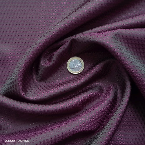 Jacquard lining fabric "Vita" magenta