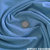Tissu piqué coton biologique bleu denim