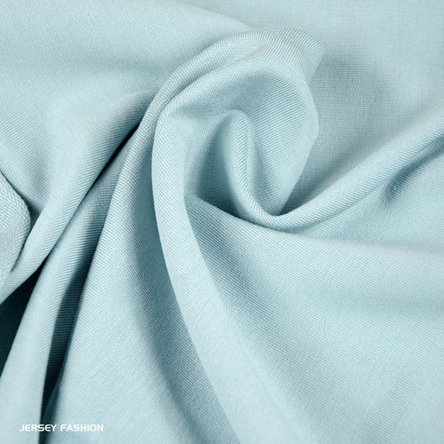 Modal Sweat Jersey Eisblau - Hilco | Reststück 102cm