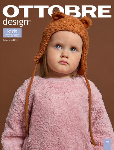 Ottobre Design kid's Fall 2022-4 pattern magazine (Dutch issue)