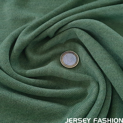 Fine merino wool knit "Maglia" pale green - Hilco