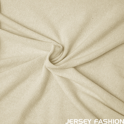 Tissu tricoté maille douce laine blanche "Gillo" - Hilco