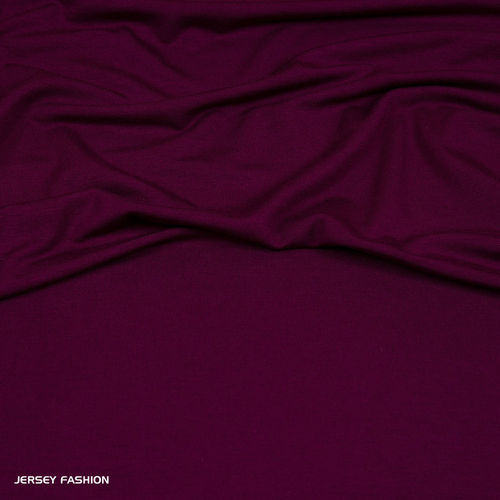 Tissu jersey viscose violet moyen - Hilco | Coupon 132cm