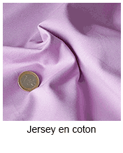 Tissus jersey en coton | Tissus tricoté coton
