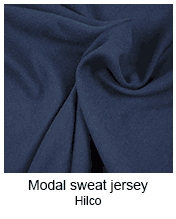 Modal sweat jersey- Hilco | Knitted sweat fabrics | Modal french terry