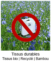 Tissus durables | Tissus bio | Tissus reyclé