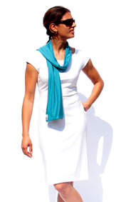Boutique tissus en ligne | Tissu tricot | Tissus Hilco tricoté blanc
